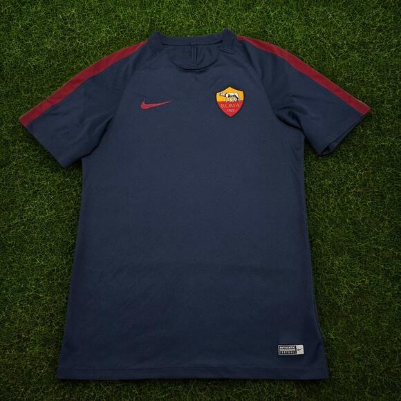 AS Roma Nike 2016/17 Training Football Soccer Shirt Jersey Men’s Sz M (No Tag) - Picture 2 of 7